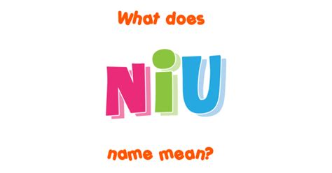 niu|nius meaning.